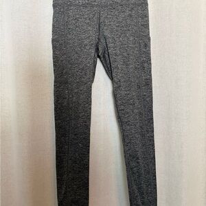 Aerie Gray Marled Performance Leggings